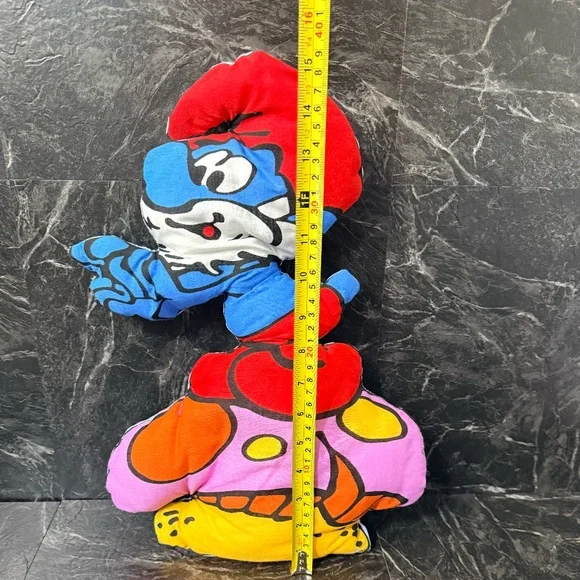 PEYO 1982 Smurf Homemade Pillows and Cut and Sew Fabric Panels - Picture 2 of 10